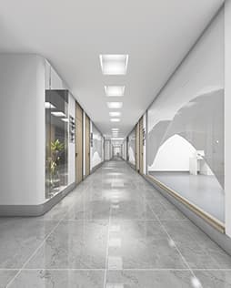 Hospital Building Exterior and Entrance